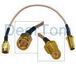 SMA Male to RP-SMA Female Pigtail Cable