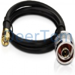 N Male to RP-SMA Jump Cable Pigtail
