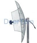 3G UMTS Outdoor Grid Parabolic Antena 21dB