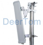 5150-5850MHz Dual Polarization Sectorial Antena 65 Degrees 18dBi