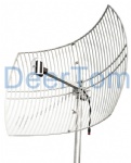 2.4GHz WIFI Grid Parabolic Antenna 24dBi