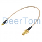 MMCX to SMA Female RF Pigtail Extension cable