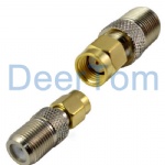 RP-SMA Male to F Female Adapter Connector adaptor