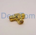 3 Ways SMA Female Adaptor Connector Adapter