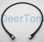 DIN Male to DIN Male Cable with 1/2'' Superflexible Jump Cable