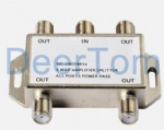 5-1000MHz 4 ways CATV splitter F Female Power Divider